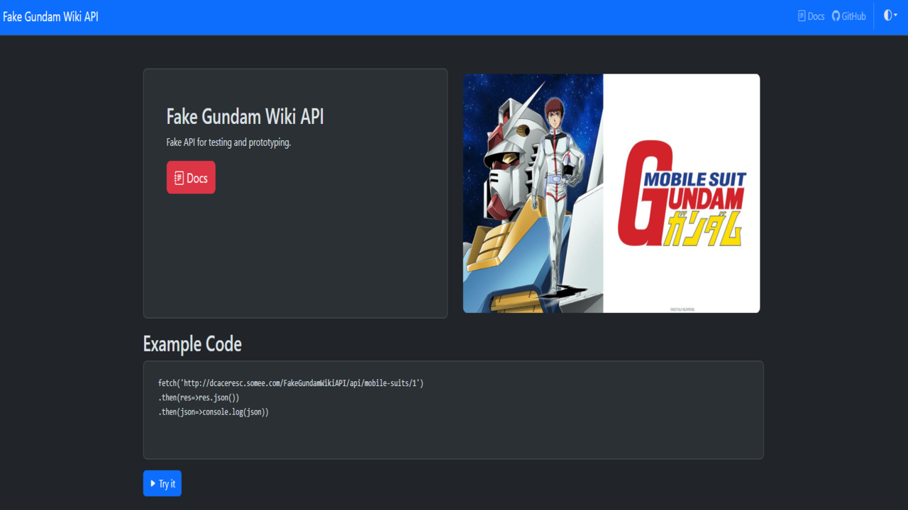 FakeGundamWikiAPI